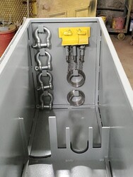 Lifting device custom storage box