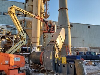 Installation of new duct work